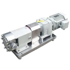 SS Sanitary Lobe Pump High Viscosity Honey/Chocolate Transfer