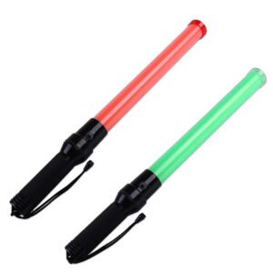 Rechargeable Traffic Control Baton, LED Flashlight Stick, Traffic Baton