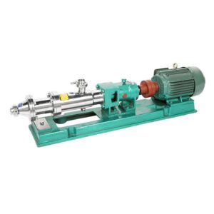 Single Screw Pumps SS High Viscosity Chemical/Food Transfer