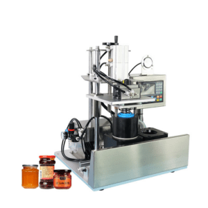 Semi-Automatic Vacuum Capping Machine For Chili Sauce