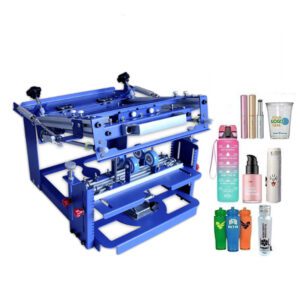 Manual Single-Color Cylinder Silk Screen Printing Machine