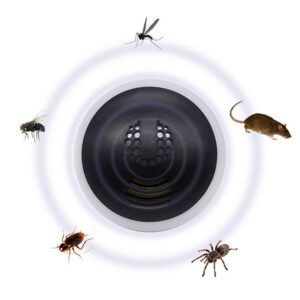 Smart Ultrasonic Repeller Pest Control Products Indoor LED Night Light