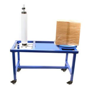 Semi-Auto Stretch Wrapping for Carton Pallet - Manual Dispense