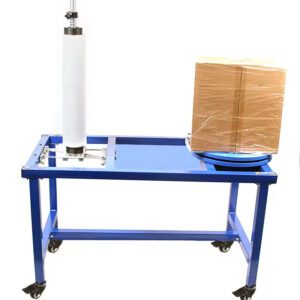 Semi-Auto Stretch Wrapping for Carton Pallet - Manual Dispense
