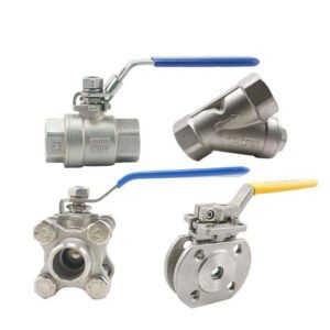 2-Piece Thread Ball Valve -Industrial Use,Multi-Seal Material