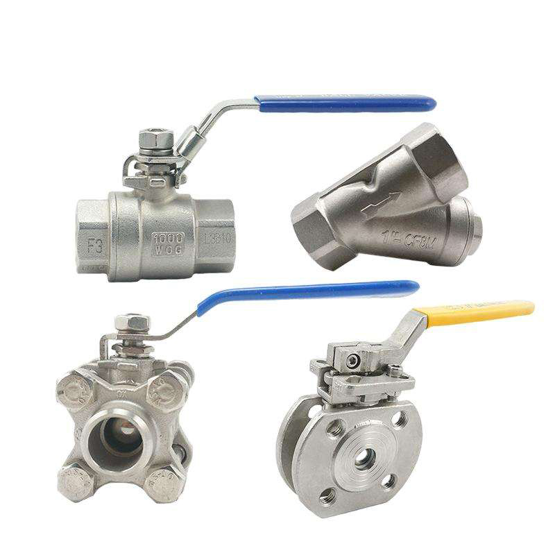 2-Piece Thread Ball Valve -Industrial Use,Multi-Seal Material