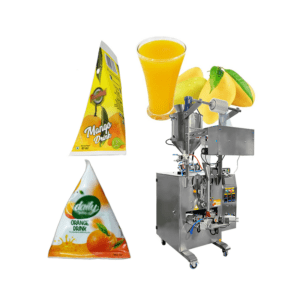 2000bigs/h Triangular Beverage Liquid Packaging Machine