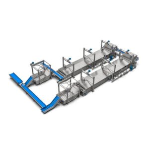 Tunnel Milk Pasteurization -SS304，High Productivity Processing Line