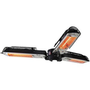 Electric Patio Heater Waterproof Standing Outdoor Umbrella