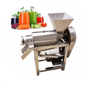 0.5t/h Vertical Vegetable Juicer - Stainless Steel Material