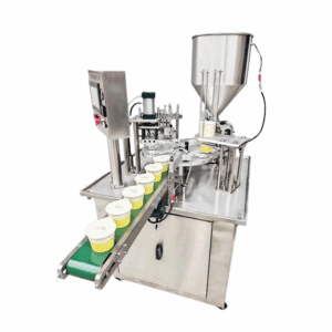 1.6kw Yogurt Sealing and Filling Machine Automatic Rotation