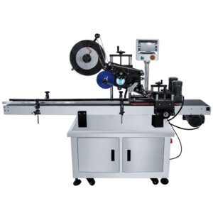 100–140 BPM Automatic Flat Bottle Labeling Machine High Precision