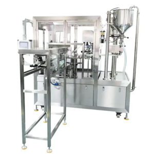 4-Head Automatic Spout Pouch Filling and Capping Equipment