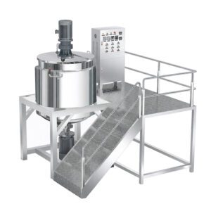 1000L Steam Heated Homogenizing Mixing Tank with High Speed Agitator