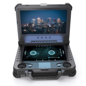 Ground Station FPV UAVT40 Drone Controller 100km Remote