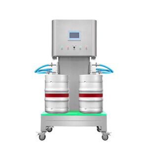 Automatic Beer Keg Filling Machine System Reliable and Compact for Brewery Use