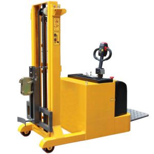 Contrappeso elettrico per trasporto fusti da 420 kg per movimentazione materiali