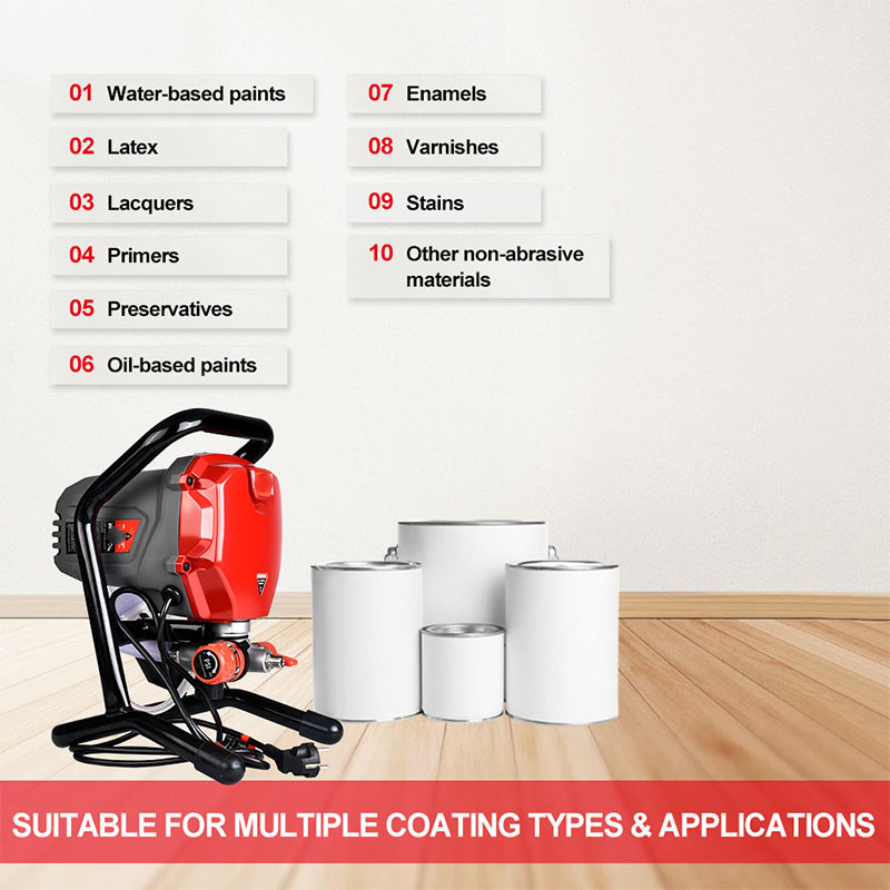Lightweight handheld design + adjustable nozzle: flexible for high-altitude operations and precise for detailed spraying