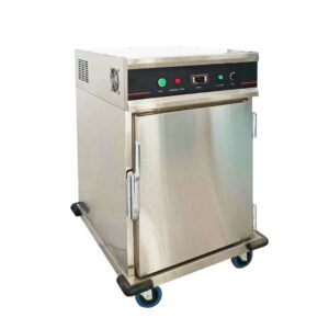 Commercial Electric Heating Circulating Food Cart, Food Warmer Cabinet, Food Holding Cart