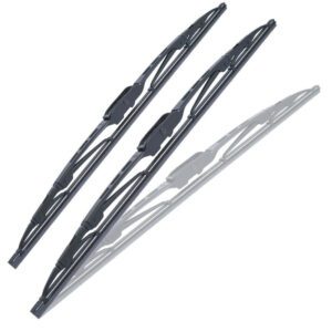 Car Windshield Wiper Blades, New Car Accessories, Black Natural Rubber, Universal Fit 12"-28"