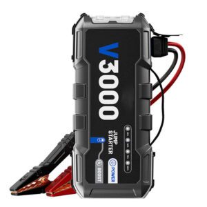 High-Power 12V Jump Starter 3000A with Multi-Safety Protection
