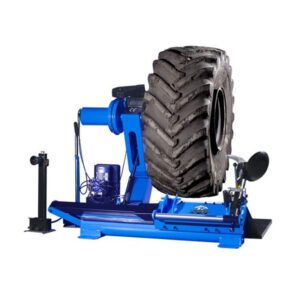 Large Vehicle Tire Changer with Semi Automatic Robot Arm