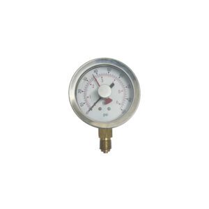 Dual-Pointer Level Gauge for Differential Air Tank Precision