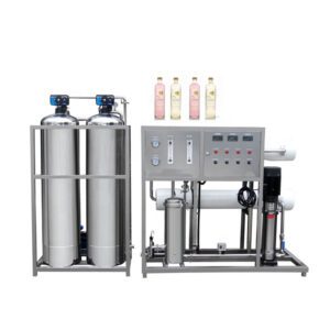 Three Tank RO Drinking Water Purification Plant with PLC Control