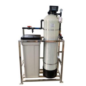 3m³/Hour Skid Mount Water Softener with Ion Exchange Resin