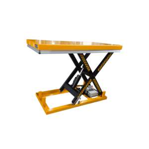 Small Hydraulic Scissor Lift Used For Car Maintenance