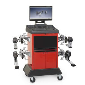 Efficient High-Precision Wheel Balancer for Automotive Tire Service