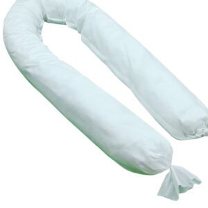 Eco-Friendly White Chemical Absorbent Socks for Hazardous Spills