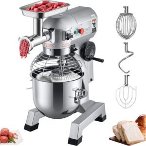 265 lbs/h Cooking Mixer 2-in-1 Multifunction Stand Mixer