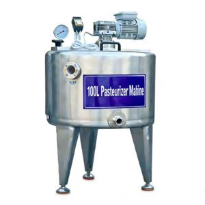 100L Milk Cooling Tank Mini Pasteurizer for Milk and Juice