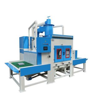 16-Gun Conveyor Sandblast Equipment for Long & Complex Parts