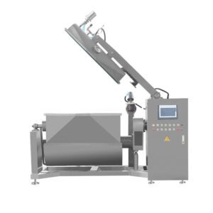 300L Vacuum Cooking Mixer for Food Processing, Steam Heating