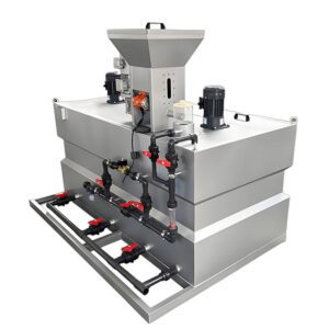 500 L/H Stainless Steel Dosing System For Industrial Wastewater