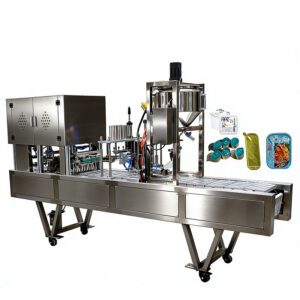 1200L/h Yogurt Filler Sealer Multi-Product Cup Machine