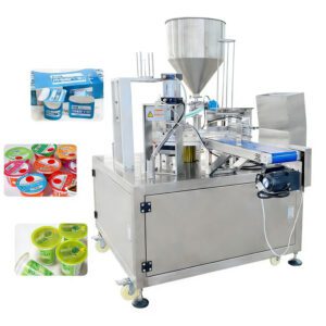 580L/h Compact Yogurt Filling Machine with Automatic Sealing