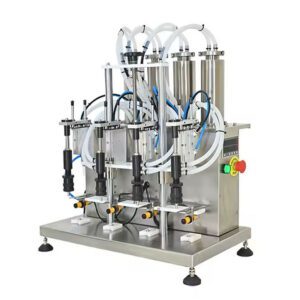 4-Head Vacuum Filling Machine for Fragrance Bottle Use