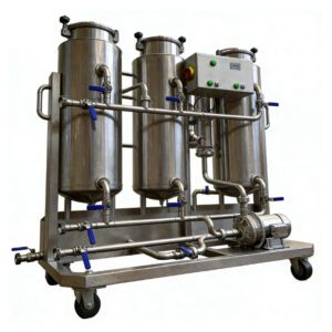 150L Automatic CIP System Mobile Food & Beverage Sanitation