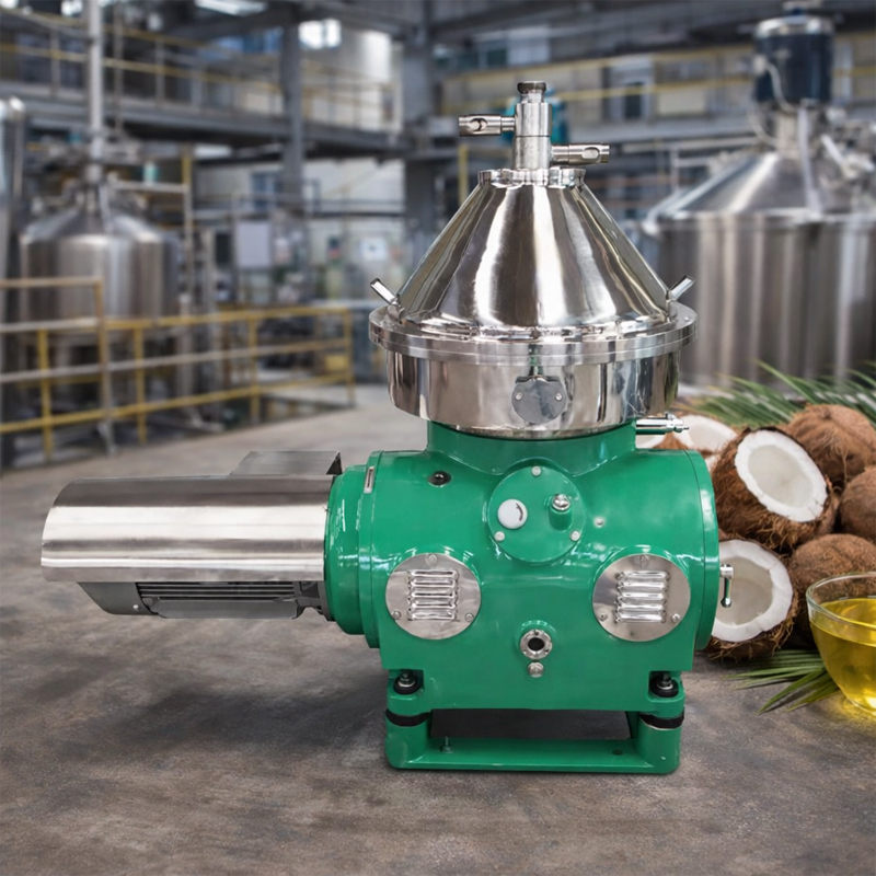 industrial disc centrifuge for virgin coconut oil purification
