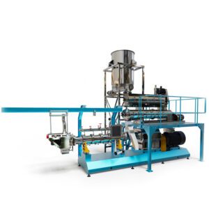 100-3000kg/h Corn Flakes Extruder for Breakfast Cereal Plant