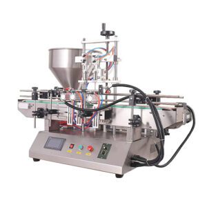 1000-1200 Bottles/h Liquid Filling Machine for Lotion Conveyor