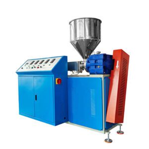 20-40kg/h pp straw extrusion machine for plastic