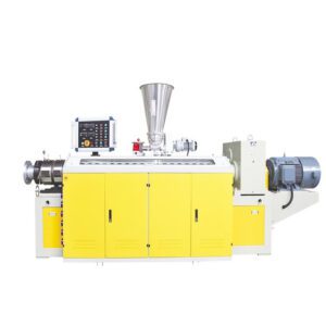 180kg/h twin screw extruder for pvc pipe production