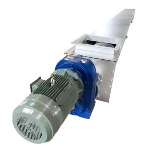 15 m³/h Shaftless Screw Conveyor for Material Lifting Lines