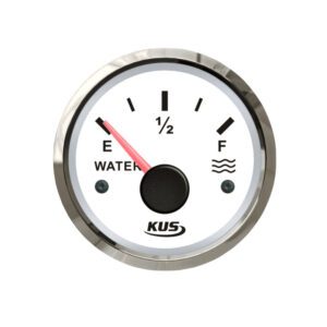 Electric Water Level Gauge,240-33 Ohm,12V / 24V, 2" (52mm) with Backlight