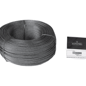 Galvanized Cable 1/8" x 500' Capacity 340 Lbs 7x7