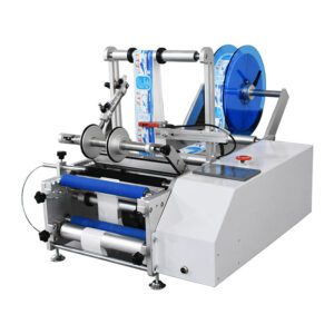 Semi-Automatic Labeling Machine Round Bottle Sticker Cosmetic Beverage Bottle Small Labeling Machine